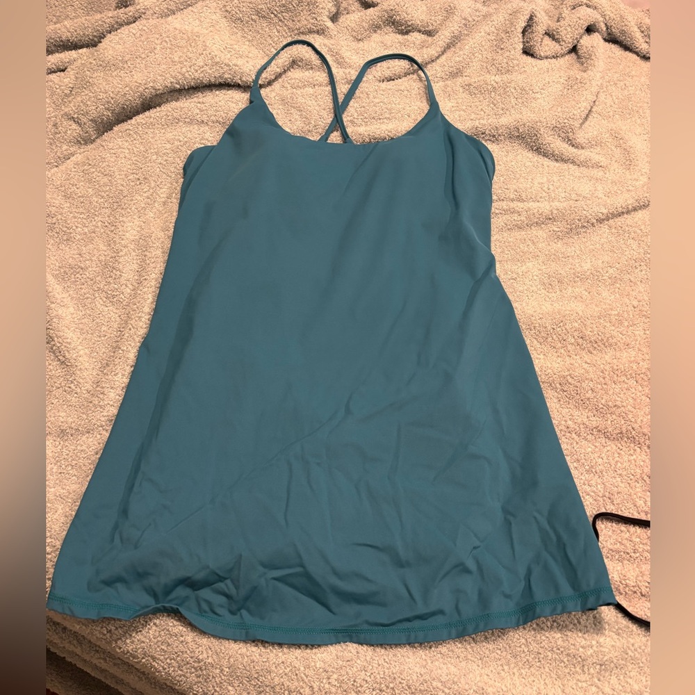 Halara Softlyzero Plush Backless Sleeveless Active Dress